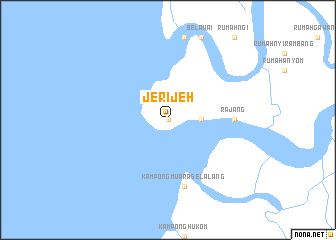 map of Jerijeh