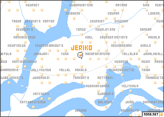 map of Jeriko