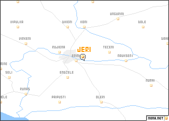 map of Jeri