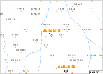 map of Jerjero