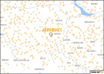 map of Jerkovići