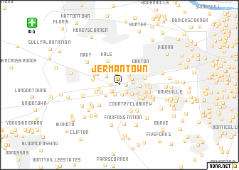 map of Jermantown