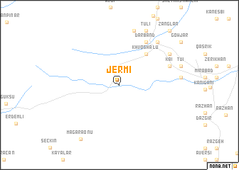 map of Jermī