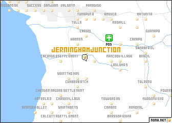 map of Jerningham Junction