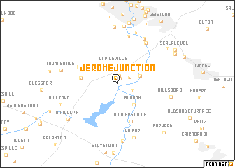 map of Jerome Junction