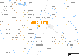 map of Jero Wenta