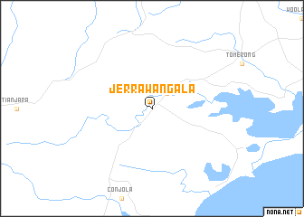 map of Jerrawangala