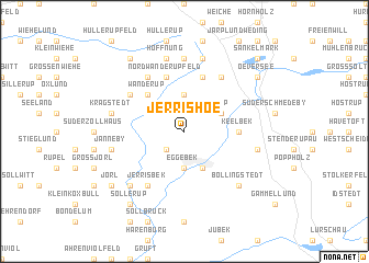 map of Jerrishoe