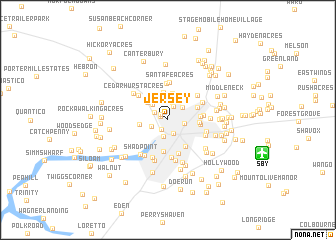 map of Jersey