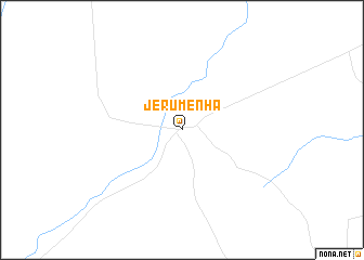 map of Jerumenha