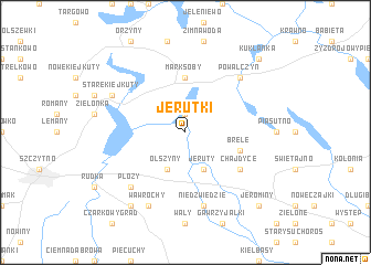 map of Jerutki