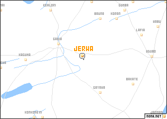 map of Jerwa