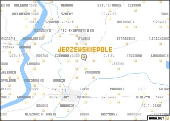 map of Jerzewskie Pole