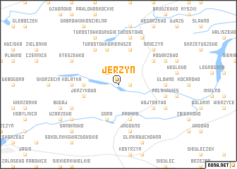 map of Jerzyn
