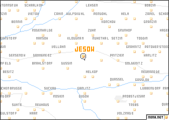 map of Jesow