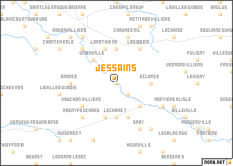 map of Jessains