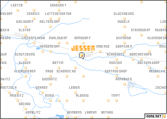 map of Jessen