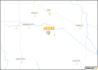 map of Jesse