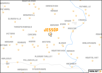 map of Jessop