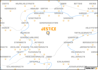 map of Jestice