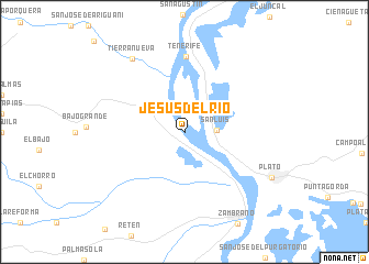 map of Jesús del Río