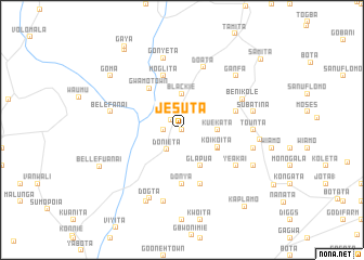 map of Jesuta