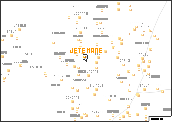 map of Jetemane