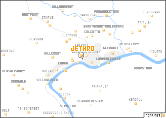 map of Jethro