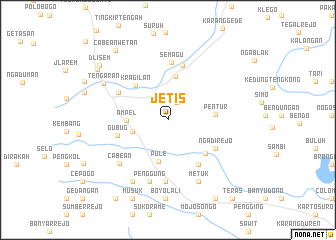 map of Jetis