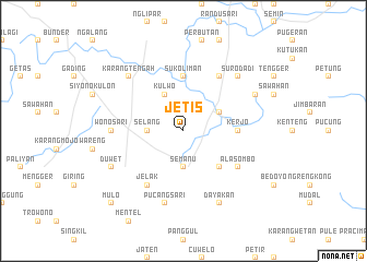 map of Jetis