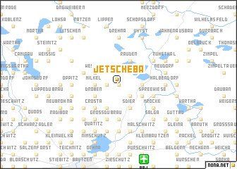 map of Jetscheba