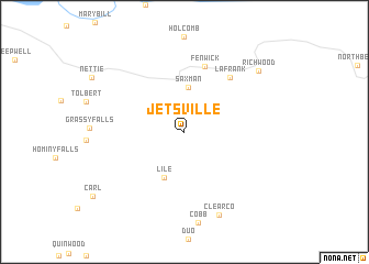 map of Jetsville