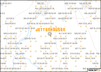 map of Jettenhausen