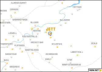 map of Jett