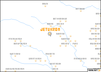 map of Jetukrom