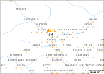 map of Jeţu