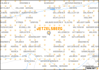 map of Jetzelsberg