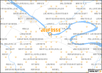 map of Jeufosse