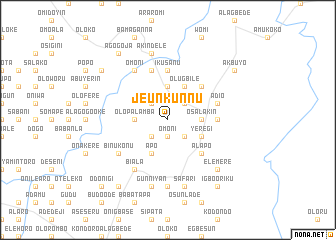 map of Jeunkunnu