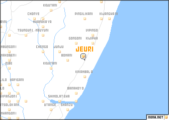 map of Jeuri