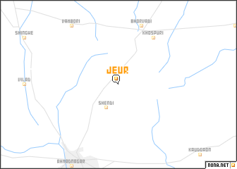 map of Jeūr