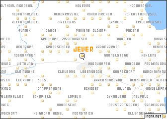 map of Jever