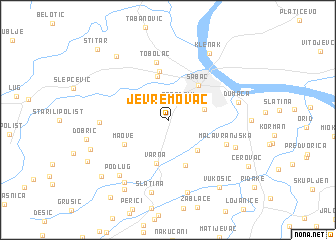 map of Jevremovac