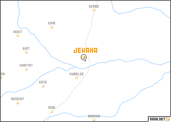 map of Jewaha