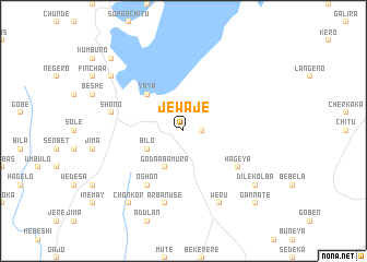 map of Jewaje