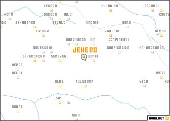 map of Jewero