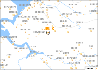 map of Jēwik