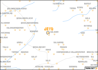 map of Jeyd