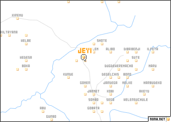 map of Jeyī