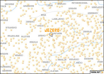 map of Jezero